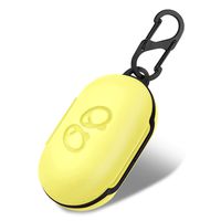 LiZHi for Galaxy Buds Case, Shock Drop Proof air pods Protective Cover Waterproof Soft Skin with Strap Protective Silicone Cover for Samsung Galaxy Buds (Buds-Yellow)