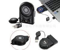 Lingduan Hount Laptop Cooler Vacuum Fan Rapid Cooling,Gaming Mate LED Display Noise Reduction Technology