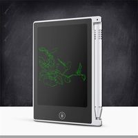 Fine LCD Writing Tablet, 4.5 inch Writing Board Doodle Board, Electronic Doodle Pads Drawing Board Gift for Kids and Adults at Home,School and Office (White)
