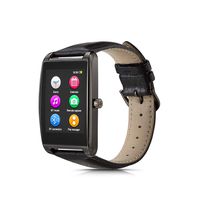 Le Pan L11-Gunmetal 1.6" Touchscreen Smartwatch for Android and iOS, Gunmetal