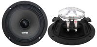DS18 EXL-MM64NB Neodymium 6.5-Inch Midrange Loud Speaker 4-Ohm 400 Watts Max Extremely Loud Series - (1 Speaker)