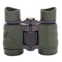 ASEEBY Binoculars for Kids Bird Watching Educational Learning Birthday Presents Gifts for Outdoor Hiking Play Toys for Boys and Girls 4x30mm (Army Green)