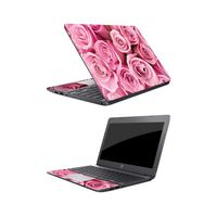 MightySkins Skin Compatible with HP Chromebook 11 (2018) 11.6" - Pink Roses | Protective, Durable, and Unique Vinyl Decal wrap Cover | Easy to Apply, Remove, and Change Styles | Made in The USA