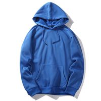 Vickyleb Men Sweatshirts Mens Hoodies Pullover, Mens Long Sleeve Hooded T-Shirt Slim Fit Hoodie Shirt Blue