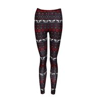 Ugly Christmas Leggings for Women Ultra Soft Popular Printed Stretchy Jegging Pants Workout Leggings by Chaofanjiancai