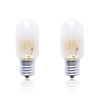 Wadoy 241552802 Light Bulb,E17 Led Bulb 25w,Fits 297048600 Refrigerator Replace for AP3770086,AH976993,PS97699（2PC）