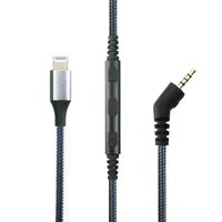 NewFantasia Replacement Cable Compatible with Bose QuietComfort 3, QC3 Headphones, Cord Remote Volume Mic Compatible with iPhone Xs/XS Max/XR/X / 8/8 Plus / 7/7plus