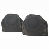 TIC TFS5-SL 6.5" Outdoor Weather-Resistant Rock Speakers (Pair) - Slate