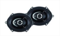 DTI Audio DS5760 5" X 7"/ 6" X 8" 2-Way 180 Watts Coaxial Car Audio Stereo Speakers Black