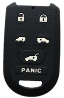 KAWIHEN Silicone Key Fob Cover Case Protector Smart Remote Control Shell Keyless Entry Case Holder Cover For 6 button 2005 2006 2007 2008 2009 2010 2011 Honda Odyssey OUCG8D-399H-A 72147-SHJ-A71