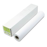 HP Q1404B Designjet Inkjet Large Format Paper,4.9 mil, 24-Inch x 150 ft, White