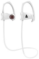 TRAKK Carbon Wireless in-Ear Waterproof Bluetooth Headphones - IPX7 Waterproof & Sweat-Proof, Bluetooth 4.1, Lightweight, Built-in Mic, Track & Call Control, 12 Hours Play & Call Time. (White)