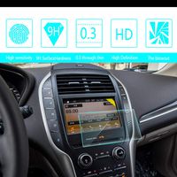 8X-SPEED for Lincoln MKC MKZ Continental MKS MKT MKX 8-Inch 175x105MM Car Navigation Screen Protector HD Clarity 9H Tempered Glass Anti-Scratch, in-Dash Media Touch Screen GPS Display Protective Film