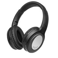 Dozod D772 Bluetooth Over Ear Headphones Hi-Fi Stereo Wireless Headphones Deep Bass with Case Foldable Wired/Wireless/FM/SD Card Headphone with Mic for Phone/PC/TV - Black