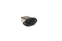 Interpower 83530593 Two Function Medical Grade Power Entry Module, C14 Inlet, Filter, 8A Current Rating, 115/250VAC Voltage Rating