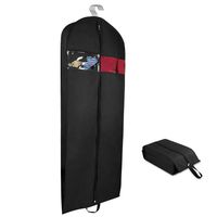 Univivi Travel Storage Garment Bag - Breathable Suit Carrier Covers with Clear Window Carry Handle and Shoe Bag （60inch） ...