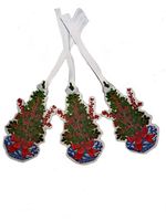 Christmas Ginger Jar Gift Tags, Christmas Gift Tags, Gift Tags, Christmas Gift Wrap, Chinoiserie Gift Wrap, Blue and White