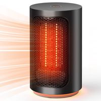 Toyuugo Portable Electric Heater, Space Heater 500W Ceramic Personal Desk Fan Heater, 2s Quick Heat-up, Tip-Over, Overheating Protection & Auto Shut Off for Home Office