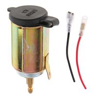 Baoblaze 22mm Car Cigarette Lighter Socket Blank Plug Adapter with Cover Cap 12V