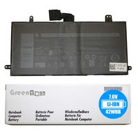 GreenTech J0PGR 42Wh Replacement Battery for Dell Latitude 5285, Latitude 5290 - GreenTech Li-Ion 7.6V 42Whr 4 Cell Battery X16TW FTH6F 0X16TW 0FTH6F