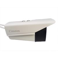 CIMATEN Professional CCTV 1/3 CMOS HD 960H 1200TVL 4 IR LEDs IR-Cut Indoor/Outdoor Bullet Box Security Camera Waterproof Surveillance Camera