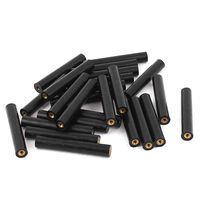 uxcell 25PCS M3 Brass Insert Thread 8x50mm Insulated Standoff Terminals