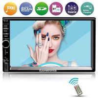 Double Din Car Stereo,Ezonetronics indash Touch Screen Car AM/FM/USB/SD Player Radio for Universal(No DVD) CW7021