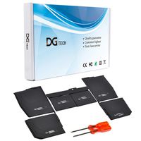 DGTECH New A1705 A1527 Laptop Battery Compatible with MacBook Retina 12" A1534 2015 MK4M2LL/A MJY32LL/A MF855LL/A MK4N2LL/A MJY42LL/A MF865LL/A (7.55V 39.71Wh)