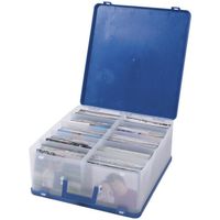 ADVANTUS CORPORATION 13-1/4-Inch-by-12-3/4-Inch-by-6-Inch Cropper Hopper Photo Case, Blue