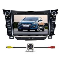 BlueLotus In-dash 7" Car DVD Player GPS Navigation for Hyundai Elantra Gt 2013 2014 w/ Tv Radio Bluetooth RDS Sd/usb Av + Reverse Car Rear Camera + Free USA Map