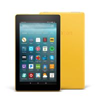 Certified Refurbished Fire 7 Tablet (7" display, 16 GB) - Canary Yellow with Special Offers (Previous Generation - 7th)