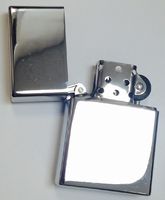 DM Imports 4.5 DMatch Jumbo Flint Wheel Gas Cigarette & Cigar Lighter - Silver