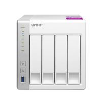 QNAP TS-431P2-4G-US 4-Bay Personal Cloud NAS with DLNA, ARM Cortex A15 1.7GHz Quad Core, 4GB RAM
