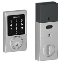 Schlage Lock Company BE468CEN626 Connect Century Touchscreen Deadbolt, Satin Chrome