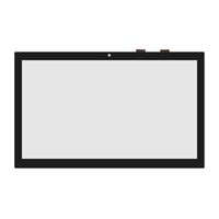 LCDOLED Compatible 15.6 inch Touch Screen Digitizer Front Glass Panel Replacement for Toshiba Satellite S55T-C5322 S55T-C5274 S55T-C5225 (No Bezel)