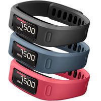 SKYLET Compatible with Garmin Vivofit Bands, Soft Silicone Colorful Fitness Replacement Bands Compatible with Garmin Vivofit 1(No Tracker)