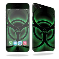 MightySkins Skin Compatible with Apple iPhone 7 Plus - Bio Glare | Protective, Durable, and Unique Vinyl Decal wrap Cover | Easy to Apply, Remove, and Change Styles | Made in The USA