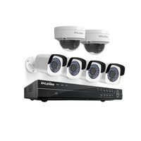 LaView LV-KNV98SILE4W42D4T4 Full HD 4MP IP Indoor/Outdoor Surveillance System