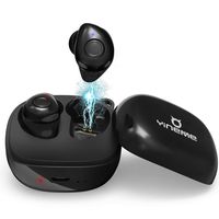 Wireless Earbuds, Bluetooth 5.0 Earbuds Ergonomic Noise Reduce, 28H Playtime True Wireless Earbuds, IPX5 Sweatproof Bluetooth Headset Small in-Ear, Comfortable Running Headphones Built in Microphone