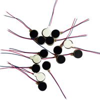 15 Pack Vibration Motor DC 3V 12000RPM Two Wired 10mm x 2.7mm Coin Cell Phone Vibration Motor DIY Micro Robots Vibrator Motor