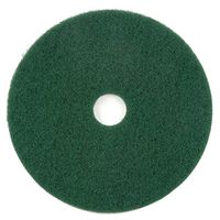 17" Green Scrubbing Pad, 5/Case