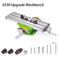 MYSWEETY Compound Slide Table/Worktable Milling Working Cross Table Milling Machine Compound Drilling Slide Table For Bench Drill Adjustme X-Y
