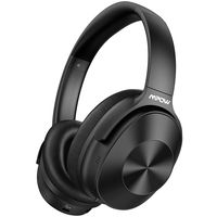 Mpow Hybrid Noise Cancelling Headphones [Upgraded] Bluetooth Headphones, Over-Ear Wireless Headphones with Stereo Sound, 30H Playtime for Travel Work Cellphone