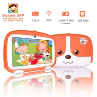 Kids Tablet,7 inch Android Tablet for Kids,Kids Tablets with WiFi,Quad Core Processor,Parental Control,Safety Eye Protection IPS Screen,Camera, Games, Best Gift for Children (2CC)