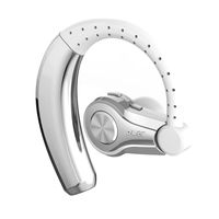 PONYBRO Wireless Headset,Lightweight＆Comfortable,HD Sound Wireless Earbuds with Mic,8-Hours Playtime Cell Phone Earpiece,Hands Free Wireless Headphones for Cell Phones,PC,Tablet. Silvery
