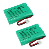 2 Pack Fenzer Cordless Phone Batteries for GE 27700GE2 27901 27907 27910