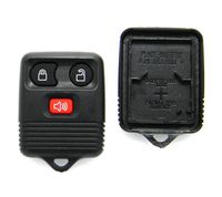 Replacement Case Compatible With Ford Lincoln Mercury Mazda 3-Button Key Fob Remote (FCC ID: CWTWB1U345 / P/N: 8L3T-15K601-AB, 8L3Z-15K601-AA)
