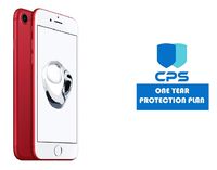Apple iPhone 7 - Fully Unlocked (Red, 128 GB) - Includes 1-Year CPS Warranty (Renewed)