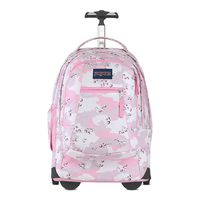 JanSport Driver Rolling 15" Laptop Backpack - Wheeled Book Bag | Camo Crush