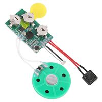 Tihebeyan 60S Re-recordable Sound Chip Record Voice DIY Greeting Card Chip Recordable Voice Module Button Sound Module for DIY Cards/Toys